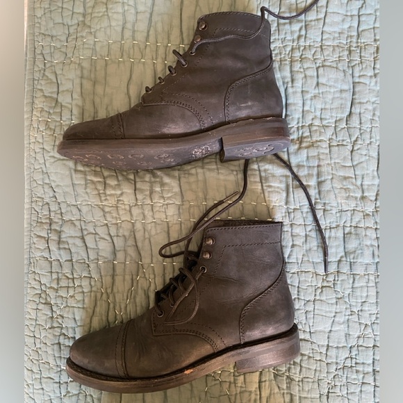 Thursday Captain Boots, Black, Women’s 7 US, worn twice - Picture 3 of 4